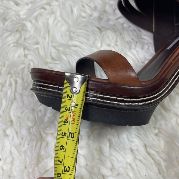 Vera Wang Lavender Label Izzy Tobacco Brown Stiletto Pumps Sz 7 Made in Italy - Picture 14 of 16